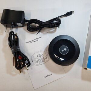 Bluetooth Audio Receiver ID TaNix-09 Blackhorse RCA Out, Audio Jack Aux 3.5mm